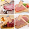 2 in 1 Wooden Meat Tenderizer Hammer for Kitchen - Clarify.pk