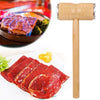 2 in 1 Wooden Meat Tenderizer Hammer for Kitchen - Clarify.pk