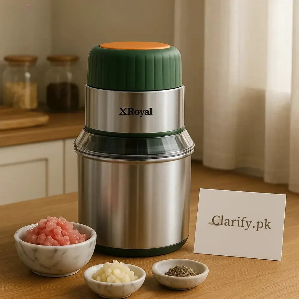 XRoyal Stainless Steel Electric Meat Grinder by Clarify.pk - Clarify.pk