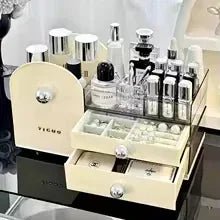 Makeup Organizer for Vanity Drawers - Cosmetic Storage Box