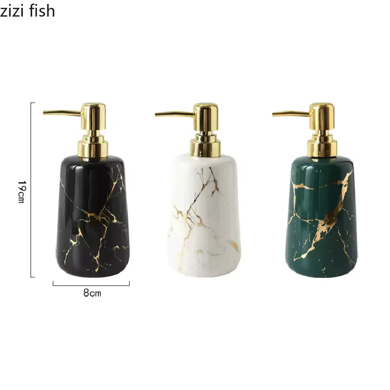 Premium Marble Design Soap Dispenser