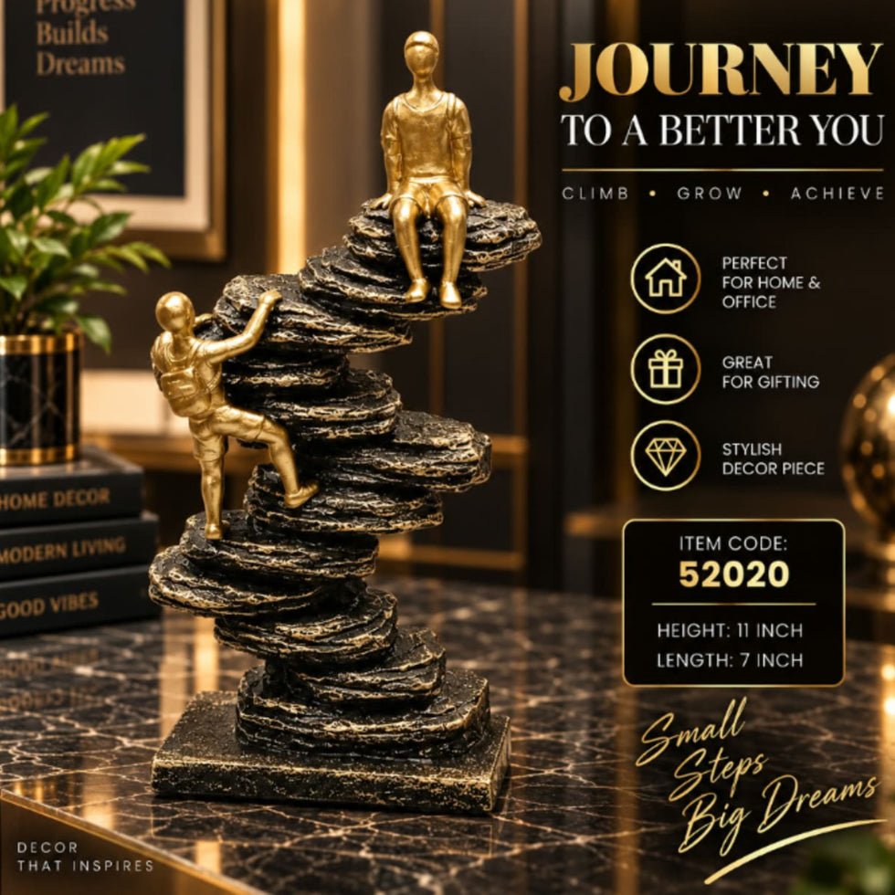 Journey to a Better You Motivational Decorative Showpiece
