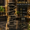 Abstract Climbing Figure Sculpture for Modern Home Decor