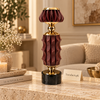 Burgundy Petal Luxury Candle Stand