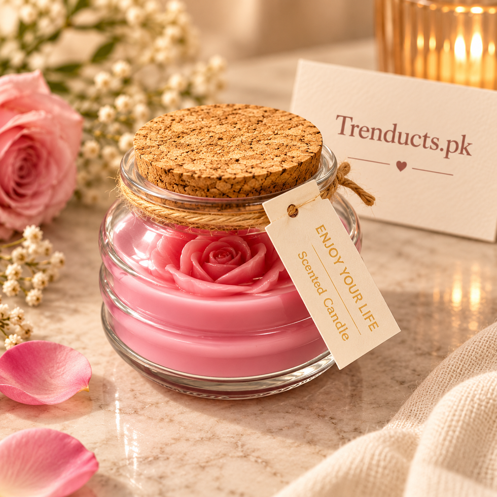 Rose Aromatherapy Candle - Each
