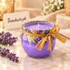 Colourful Bowl Scented Candle - Each