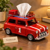 Metal Car Tissue Box - Random Colour