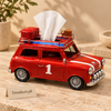 Metal Car Tissue Box - Random Colour