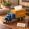 Metal Container Truck Tissue Box - Random Colour